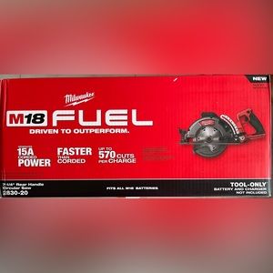 M18 FUEL 18V Lithium-Ion Cordless 7-1/4 in. Rear Handle Circular Saw (Tool-Only)